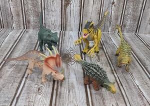 Unique Realistic Dinosaur Figures Toy Assortment Lot T-Rex